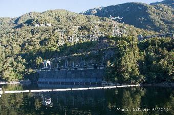 Power Station on Lake Manapouri