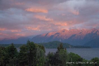 Early morning over Lake Manapouri