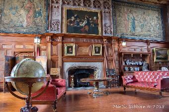 Inside Bamburgh Castle