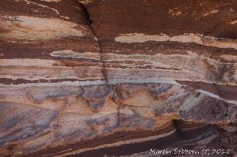 Amazing colours in the rocks