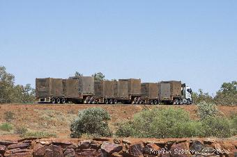 Road train - they are fun to overtake....