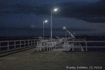 The end of the jetty - 1.8km long