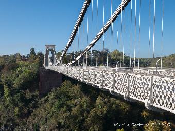 Brunel's amazing Clifton Suspension Bridge