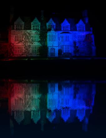 Anglesey Abbey Night Light Show