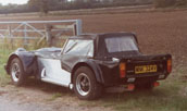 Rear view - note the quarter turn Dzus clips that kept the boot shut - no locks!

In fact no locks to be seen anywhere!